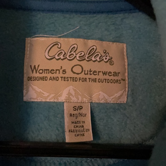 Women’s size SP Cabela’s fleece jacket - Picture 2 of 3